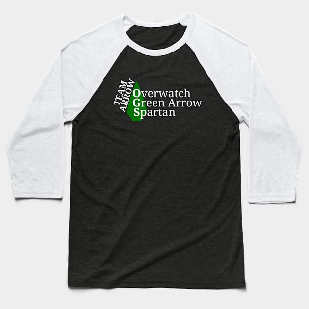 Team Arrow - OGS (Original GangstaS) Baseball T-Shirt by FangirlFuel